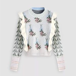 Floral Sweater great for spring!